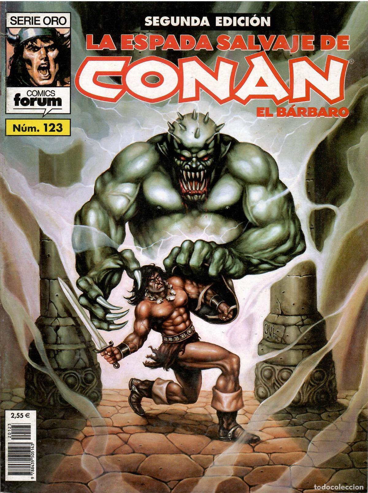 C&oacute;mics: Comic La espada salvaje de Conan el barbaro, Serie Oro, n&ordm; 123 (2&ordf; edicion) - Comics Forum