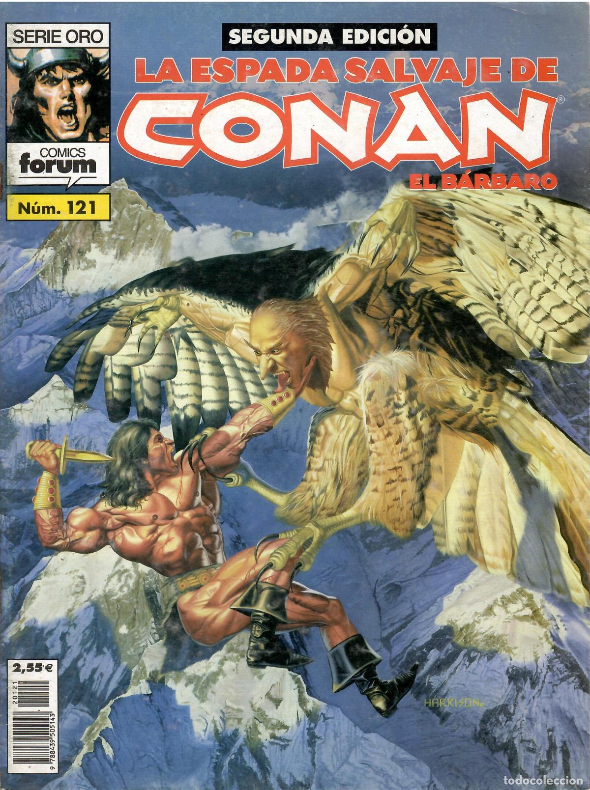 C&oacute;mics: Comic La espada salvaje de Conan el barbaro, Serie Oro, n&ordm; 121 (2&ordf; edicion) - Comics Forum