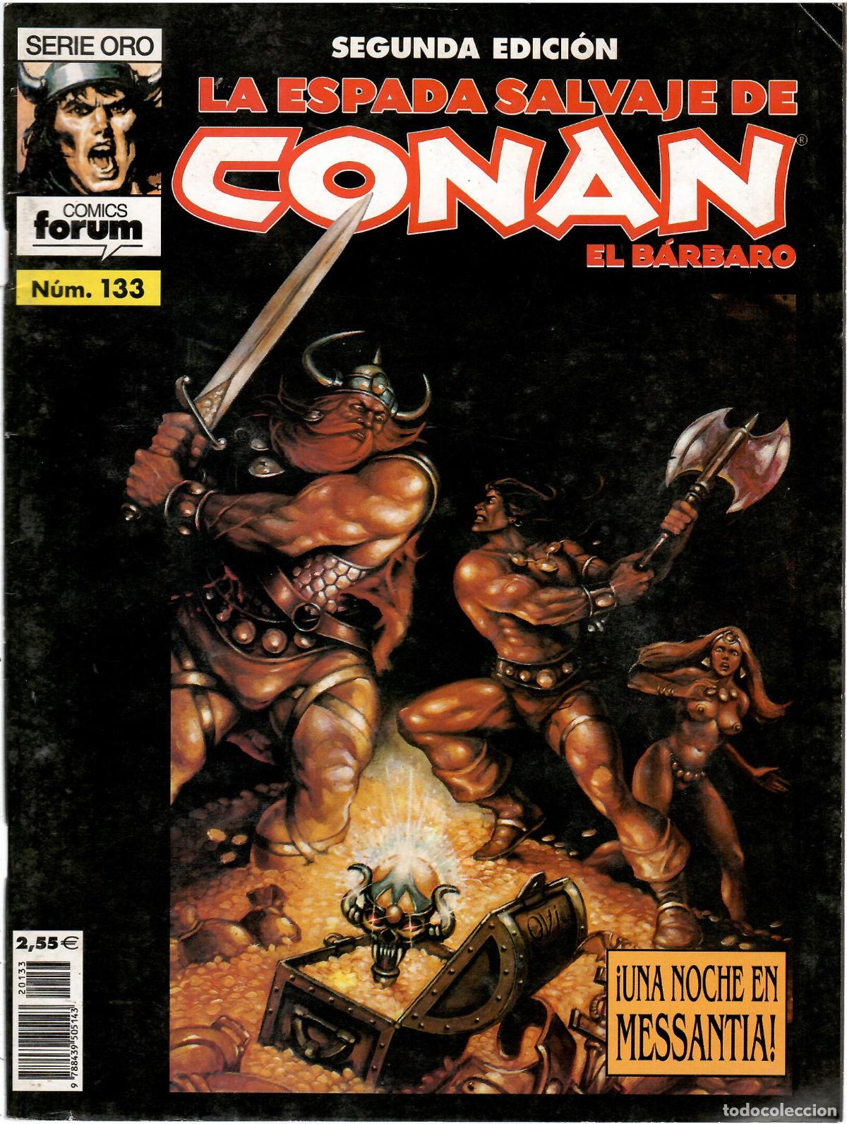 C&oacute;mics: Comic La espada salvaje de Conan el barbaro, Serie Oro, n&ordm; 133 (2&ordf; edicion) - Comics Forum