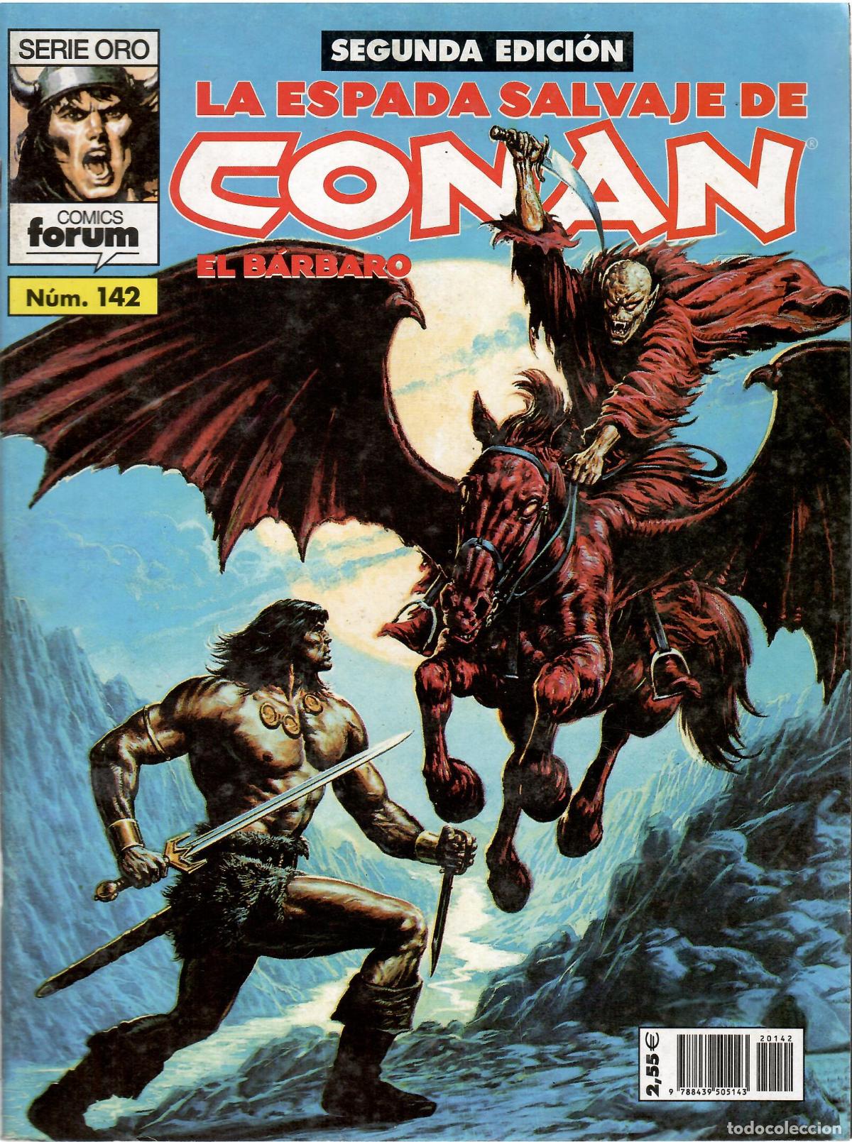 C&oacute;mics: Comic La espada salvaje de Conan el barbaro, Serie Oro, n&ordm; 142 (2&ordf; edicion) - Comics Forum