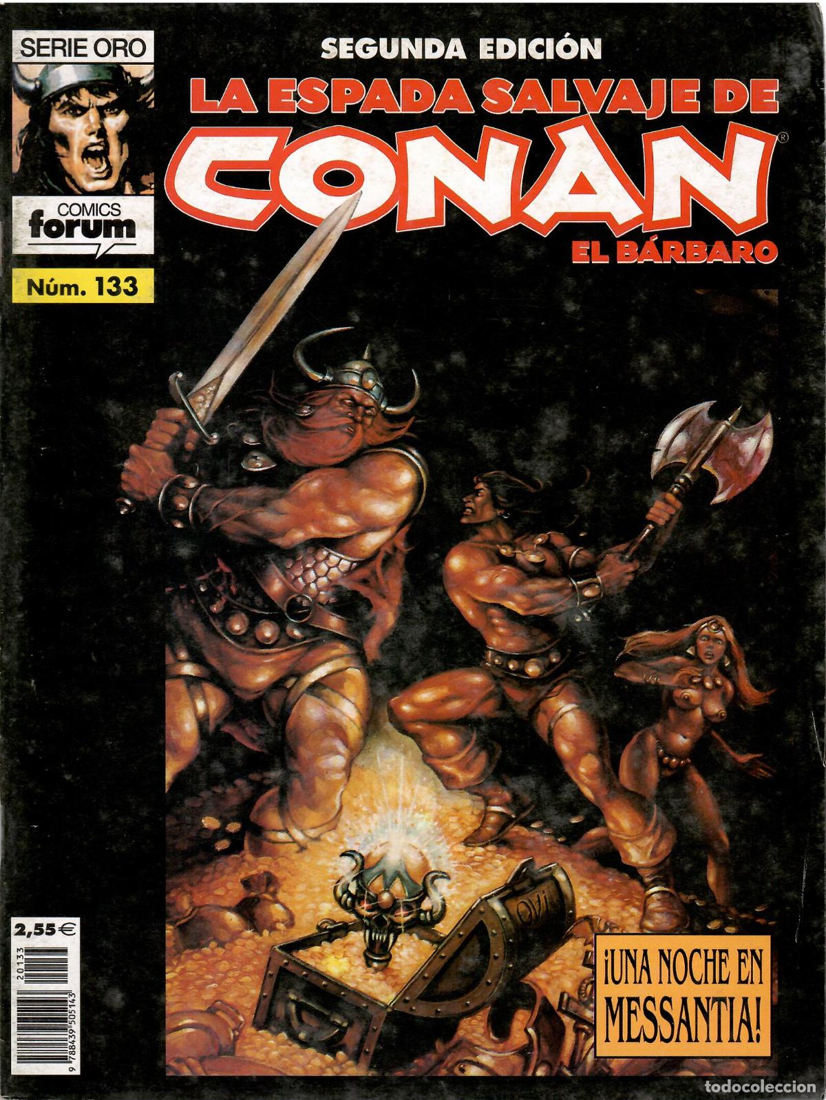 C&oacute;mics: Comic La espada salvaje de Conan el barbaro, Serie Oro, n&ordm; 133 (2&ordf; edicion) - Comics Forum