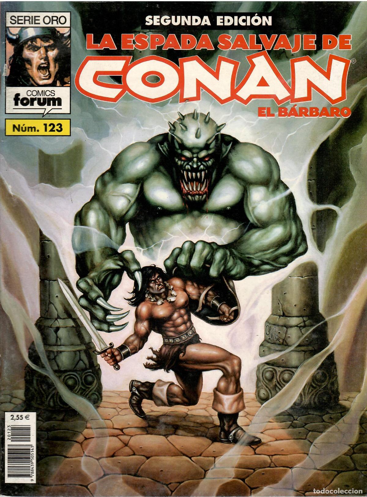 C&oacute;mics: Comic La espada salvaje de Conan el barbaro, Serie Oro, n&ordm; 123 (2&ordf; edicion) - Comics Forum