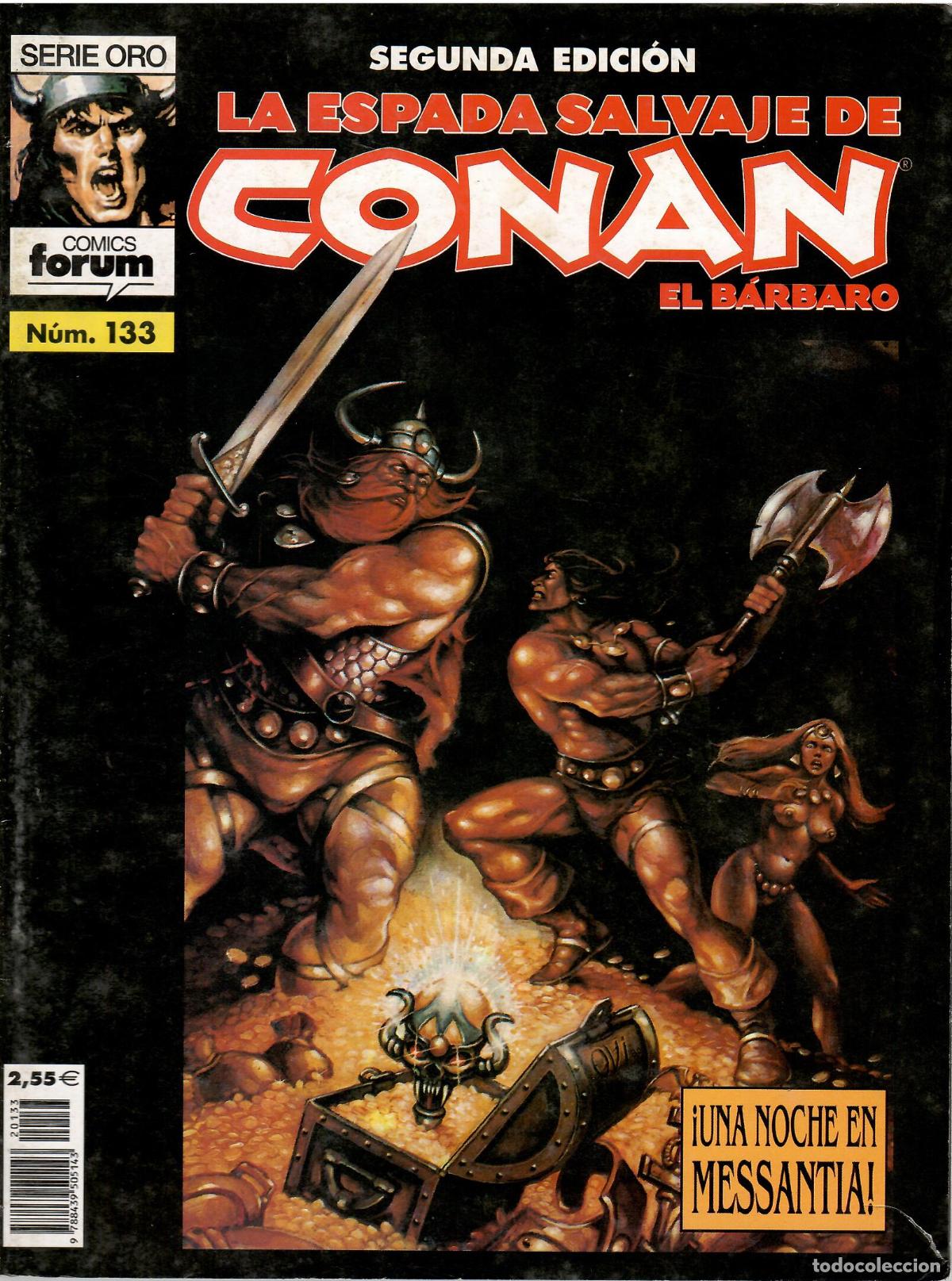 C&oacute;mics: Comic La espada salvaje de Conan el barbaro, Serie Oro, n&ordm; 133 (2&ordf; edicion) - Comics Forum