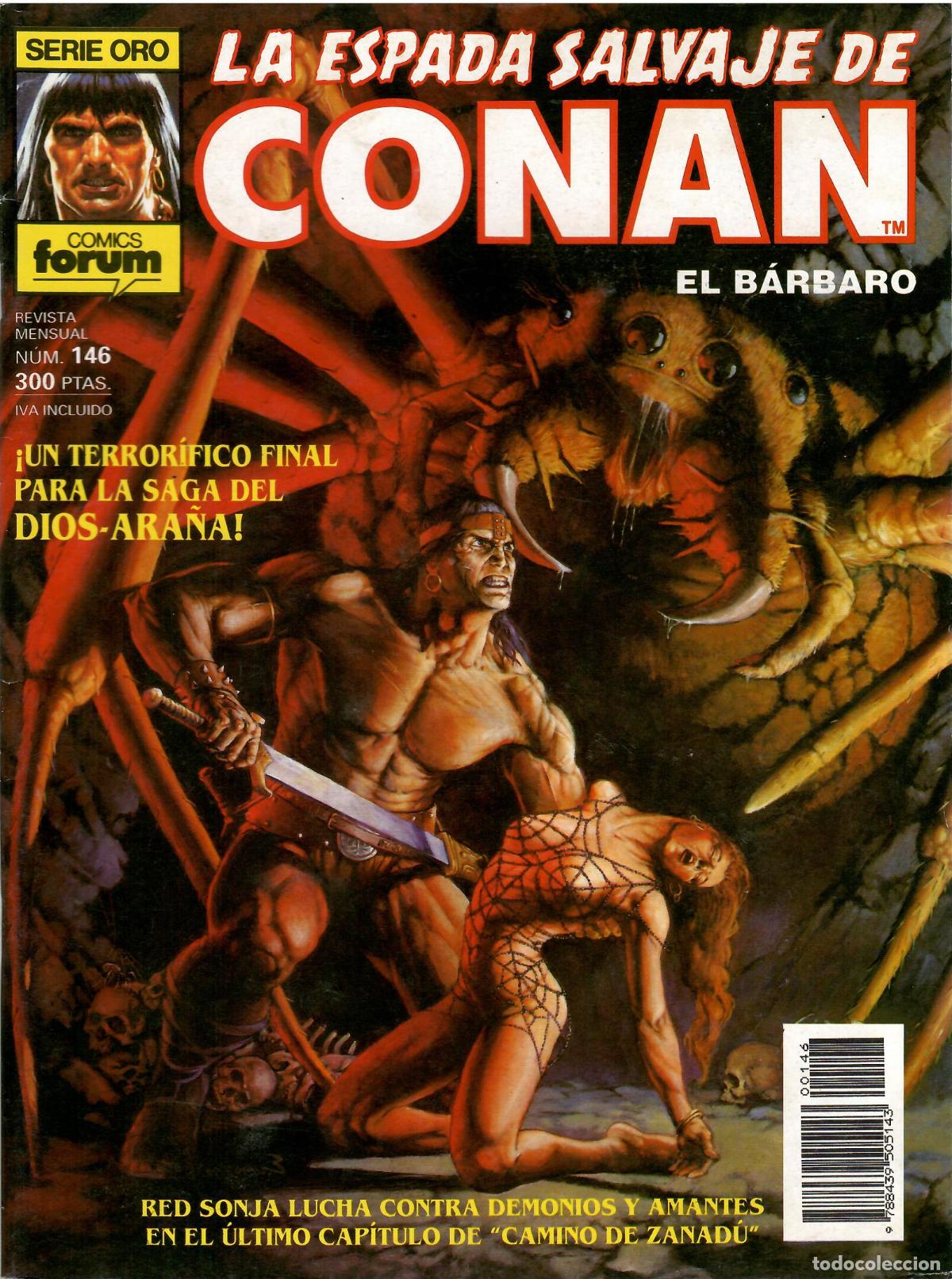 C&oacute;mics: Comic La espada salvaje de Conan el barbaro, Serie Oro, n&ordm; 146 - Comics Forum