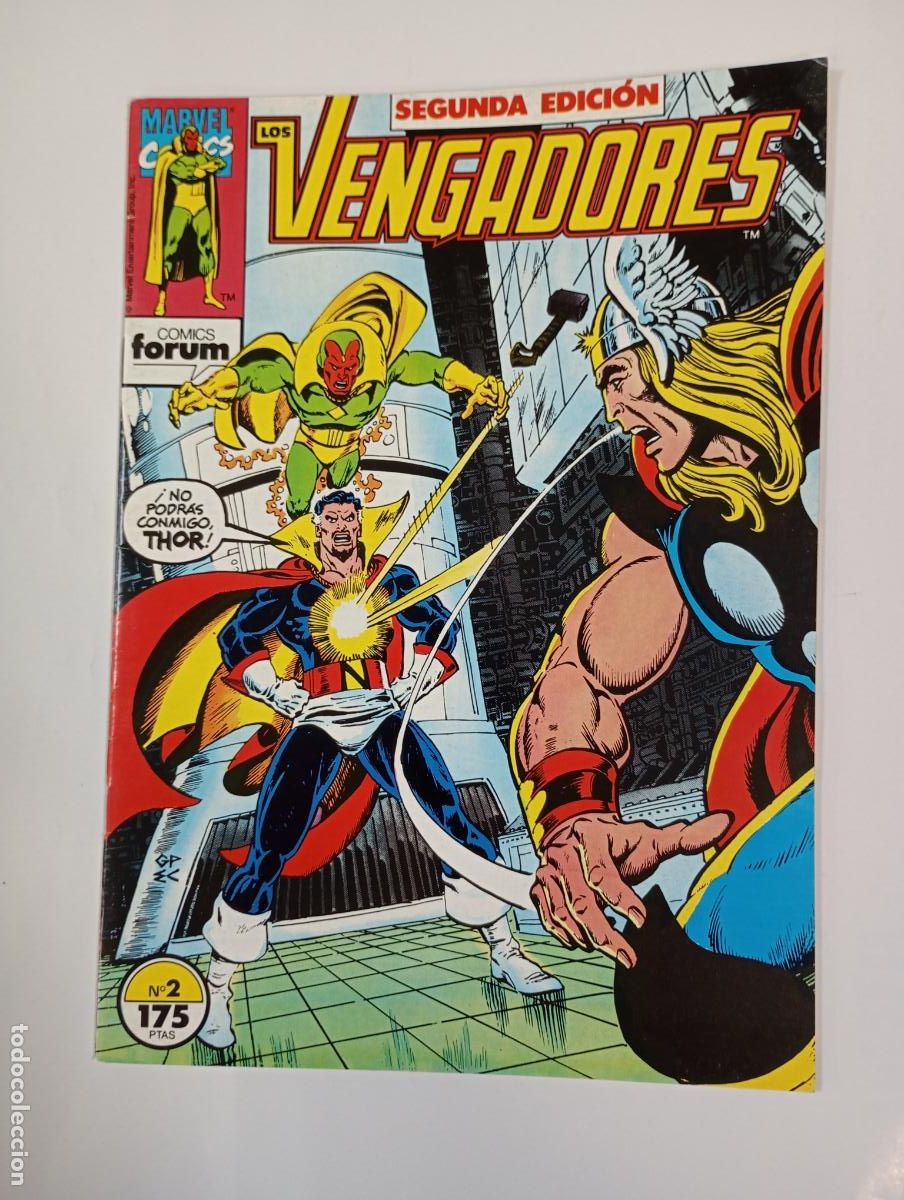 C&oacute;mics: LOS VENGADORES N&ordm; 2. MARVEL COMICS FORUM. TDKR92 - Foto 1