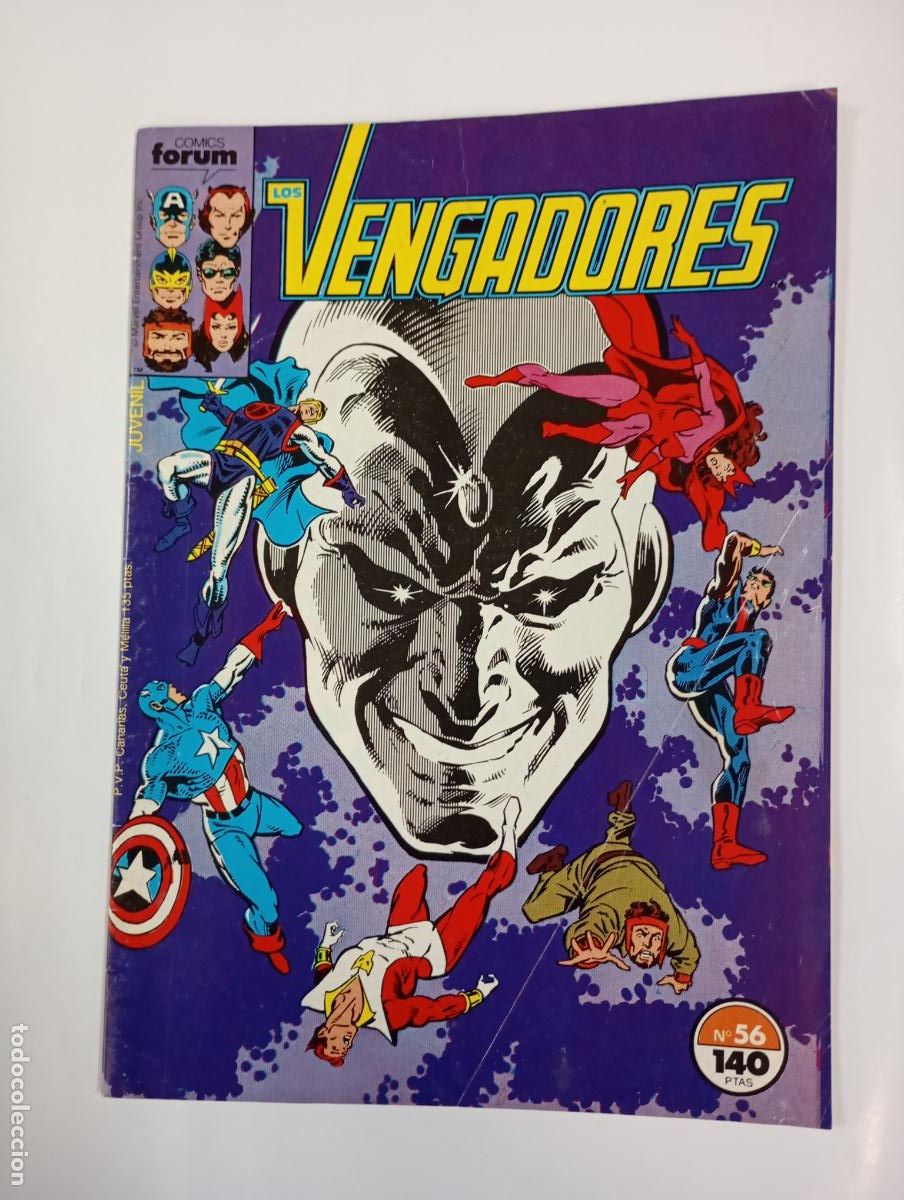 C&oacute;mics: LOS VENGADORES N&ordm; 56. MARVEL COMICS FORUM. TDKR92 - Foto 1