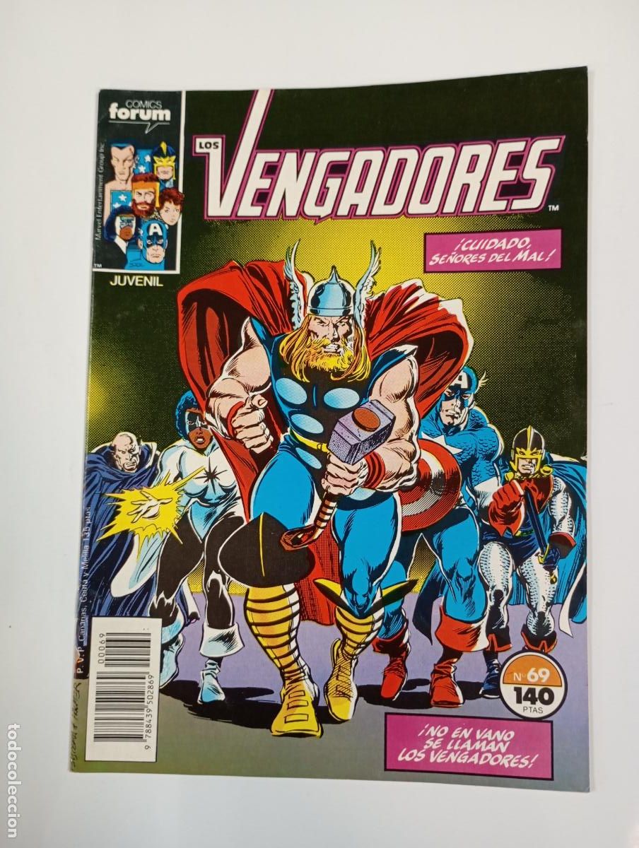 C&oacute;mics: LOS VENGADORES N&ordm; 69. MARVEL COMICS FORUM. TDKR92 - Foto 1