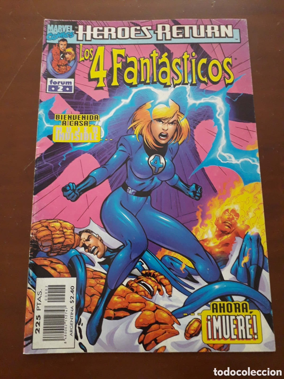 C&oacute;mics: LOS 4 FANTASTICOS N&Uacute;MERO 2. H&Eacute;ROES RETURN