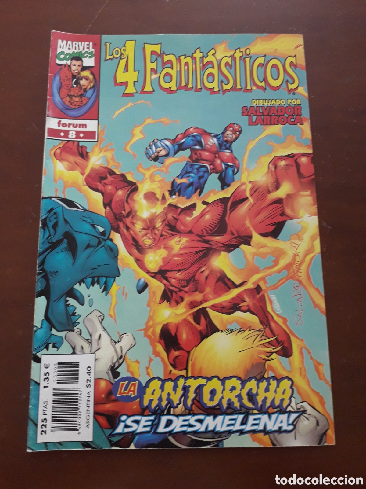 C&oacute;mics: LOS 4 FANTASTICOS N&Uacute;MERO 8. H&Eacute;ROES RETURN