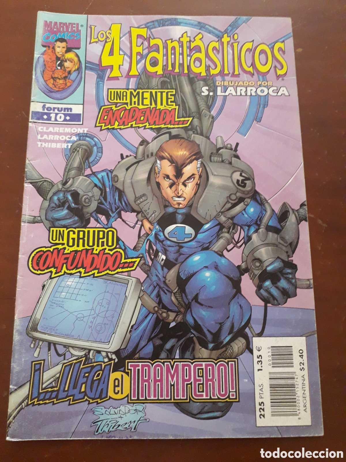 C&oacute;mics: LOS 4 FANTASTICOS N&Uacute;MERO 10. H&Eacute;ROES RETURN