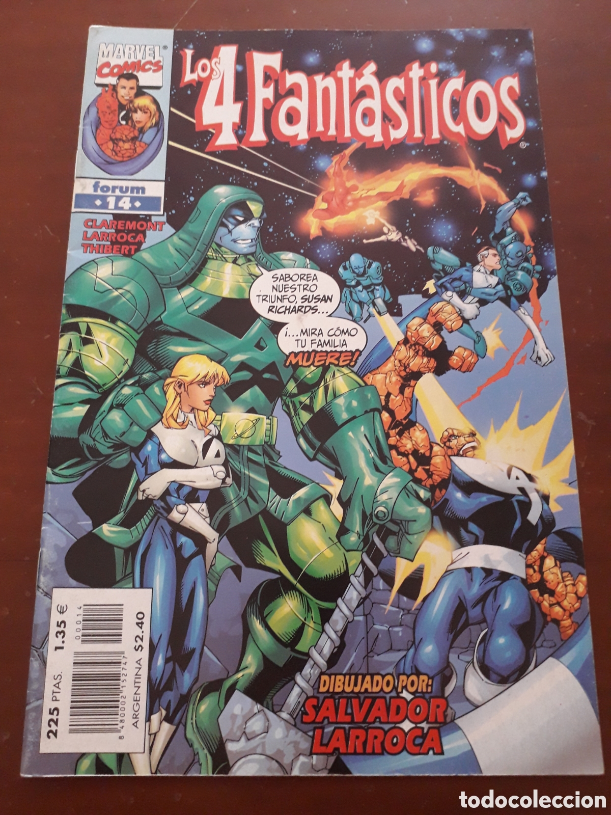 C&oacute;mics: LOS 4 FANTASTICOS N&Uacute;MERO 14. H&Eacute;ROES RETURN