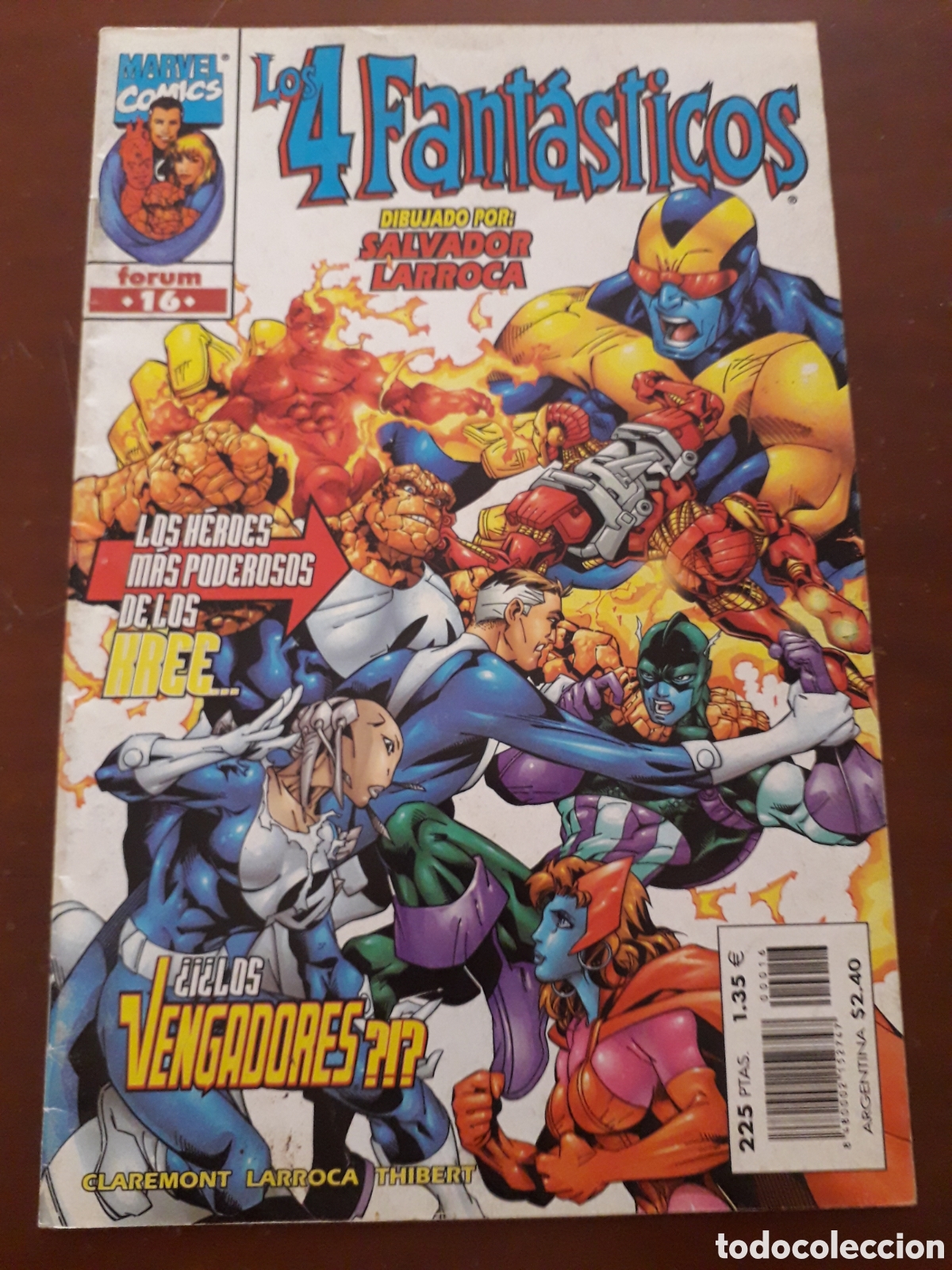 C&oacute;mics: LOS 4 FANTASTICOS N&Uacute;MERO 16. H&Eacute;ROES RETURN