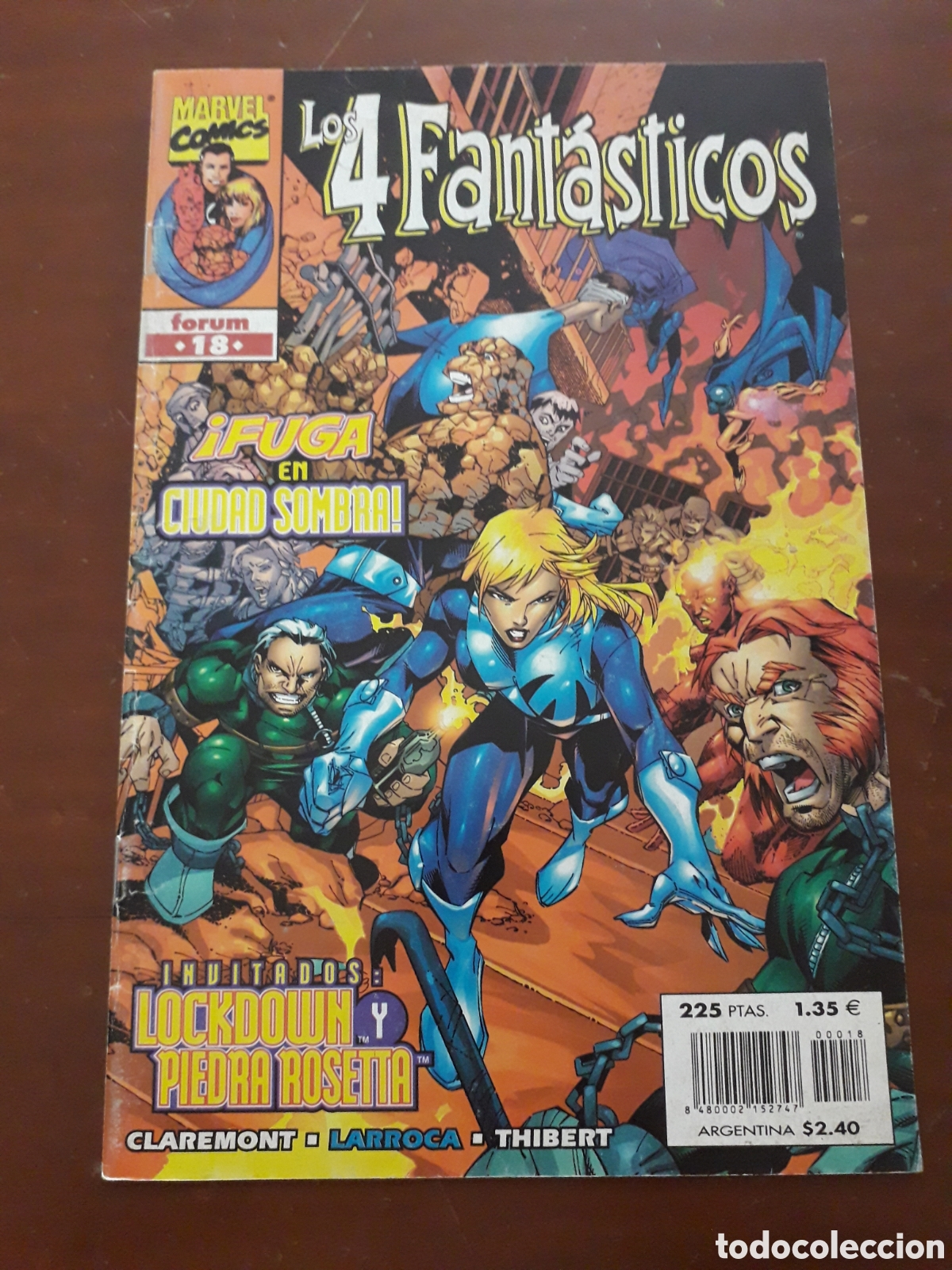 C&oacute;mics: LOS 4 FANTASTICOS N&Uacute;MERO 18. H&Eacute;ROES RETURN