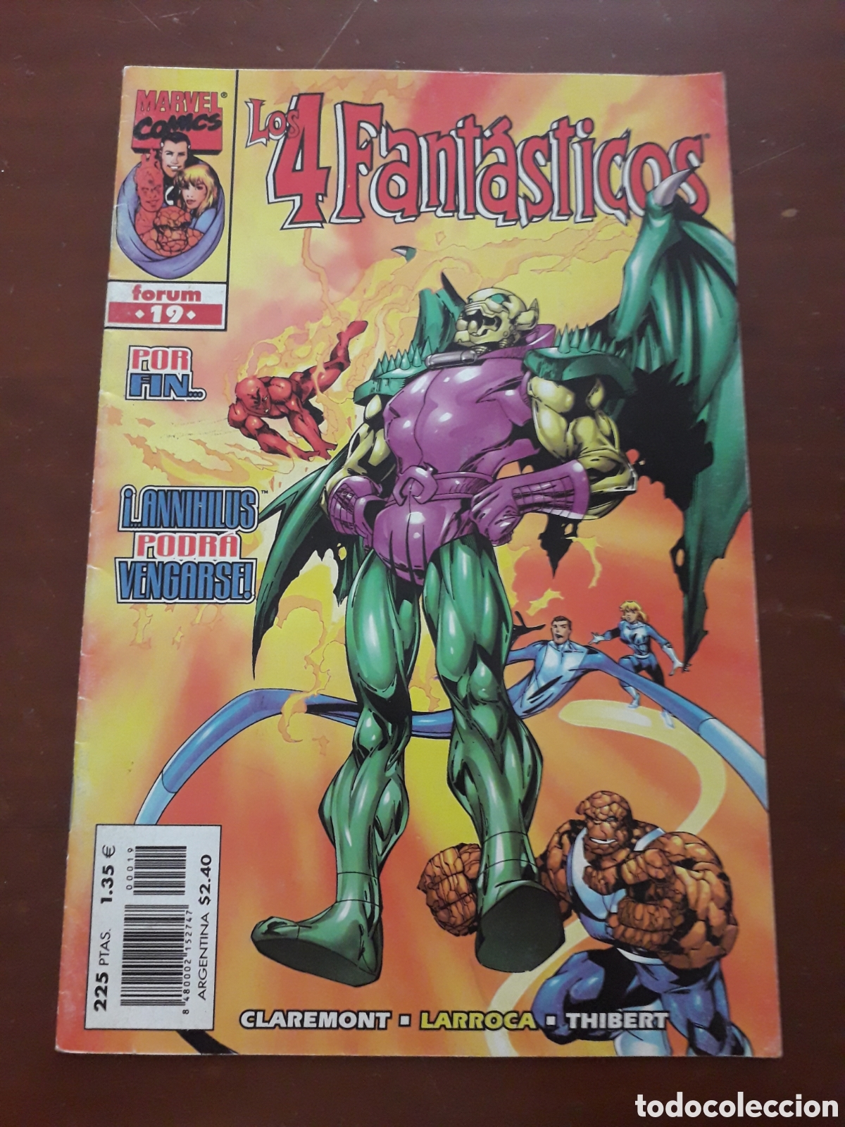 C&oacute;mics: LOS 4 FANTASTICOS N&Uacute;MERO 19. H&Eacute;ROES RETURN