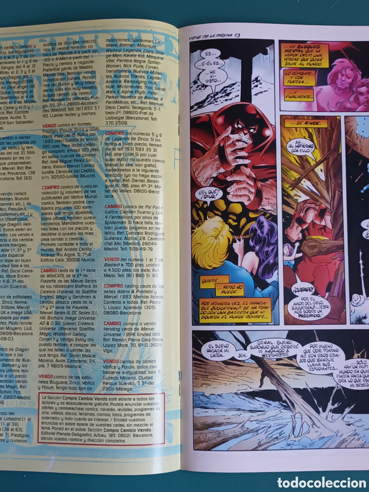C&oacute;mics: X-Men vol.2 N&ordm; 12 FORUM - MARVEL 1997 - Foto 5