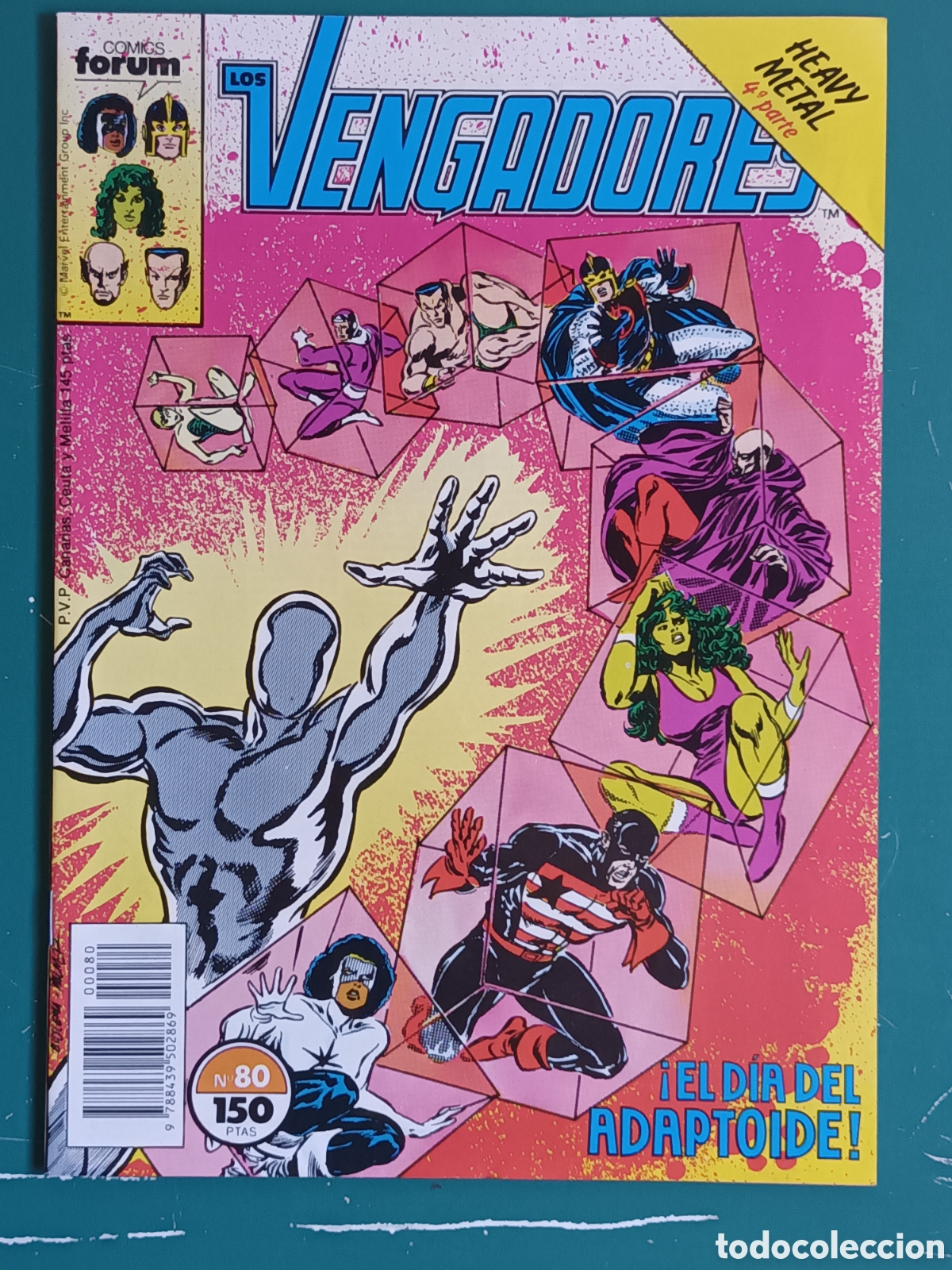 C&oacute;mics: Los Vengadores vol.1 N&ordm; 80 FORUM - MARVEL 1989