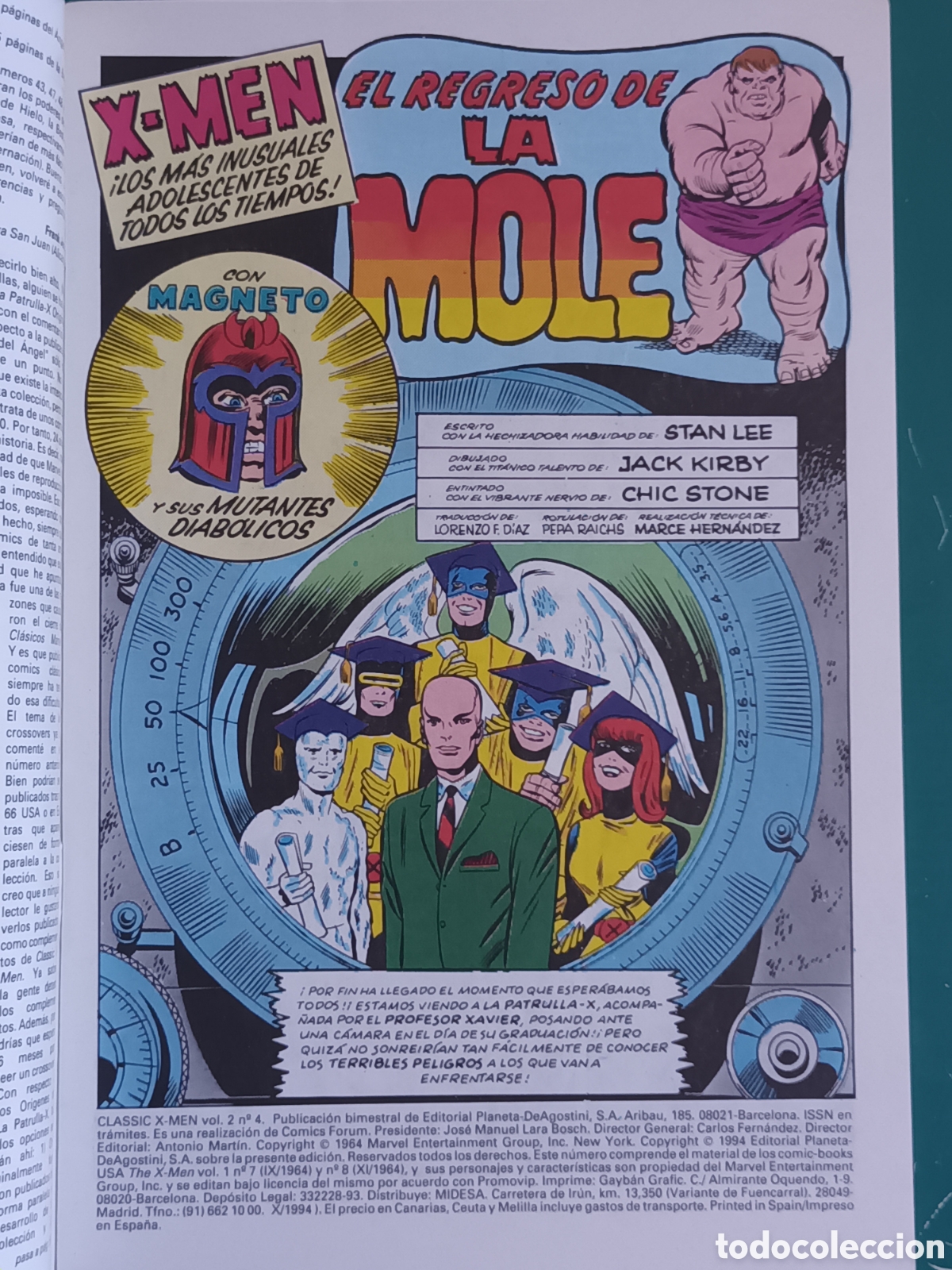 C&oacute;mics: Classic X-Men vol.2 N&ordm; 4 FORUM - MARVEL 1994 - Foto 2