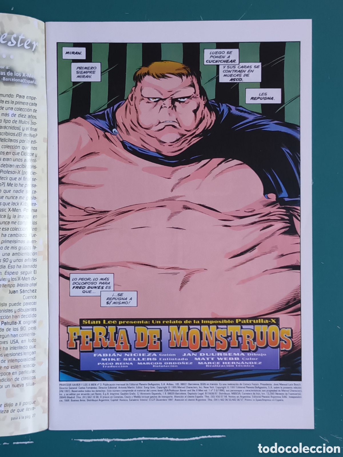 C&oacute;mics: Profesor Xavier y los X-Men N&ordm; 3 FORUM - MARVEL 1997 - Foto 2