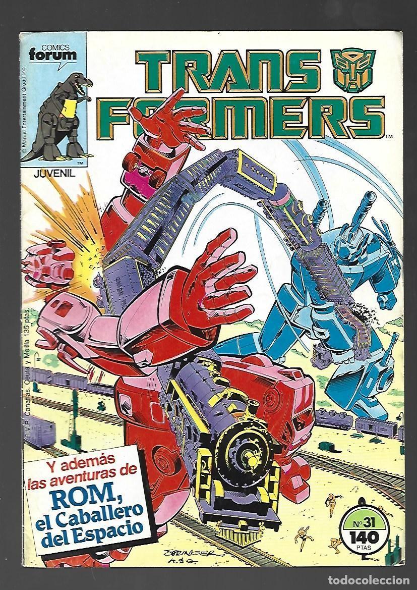C&oacute;mics: Transformers, 31, 1988, Forum, muy buen estado - Foto 1