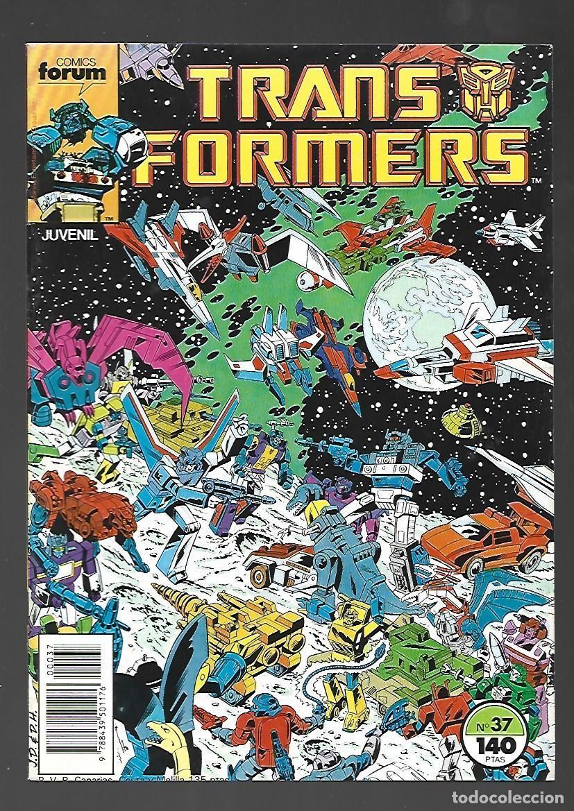 C&oacute;mics: Transformers, 37, 1988, Forum, muy buen estado. - Foto 1