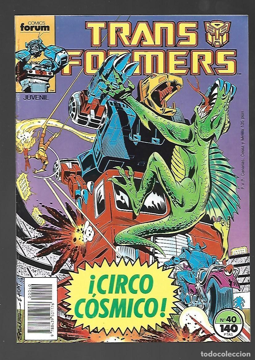 C&oacute;mics: Transformers, 40, 1989, Forum, muy buen estado. - Foto 1