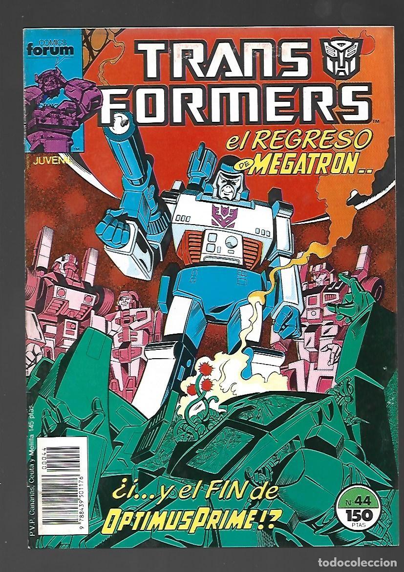 C&oacute;mics: Transformers, 44, 1989, Forum, muy buen estado. - Foto 1