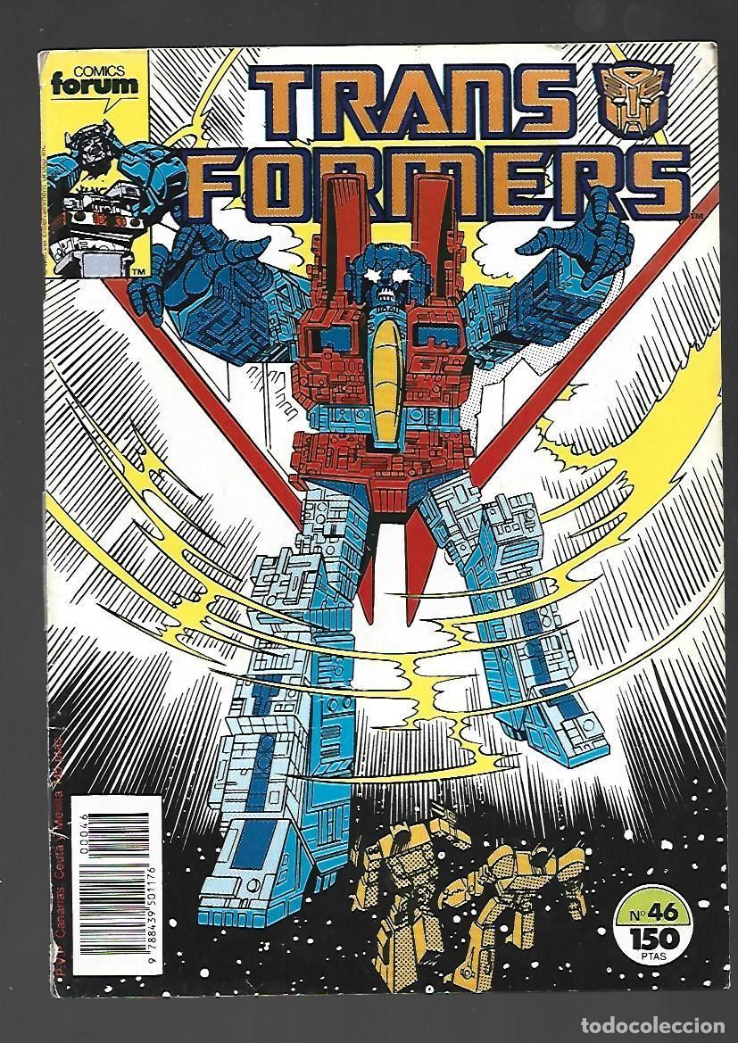 C&oacute;mics: Transformers, 46, 1989, Forum, buen estado. - Foto 1