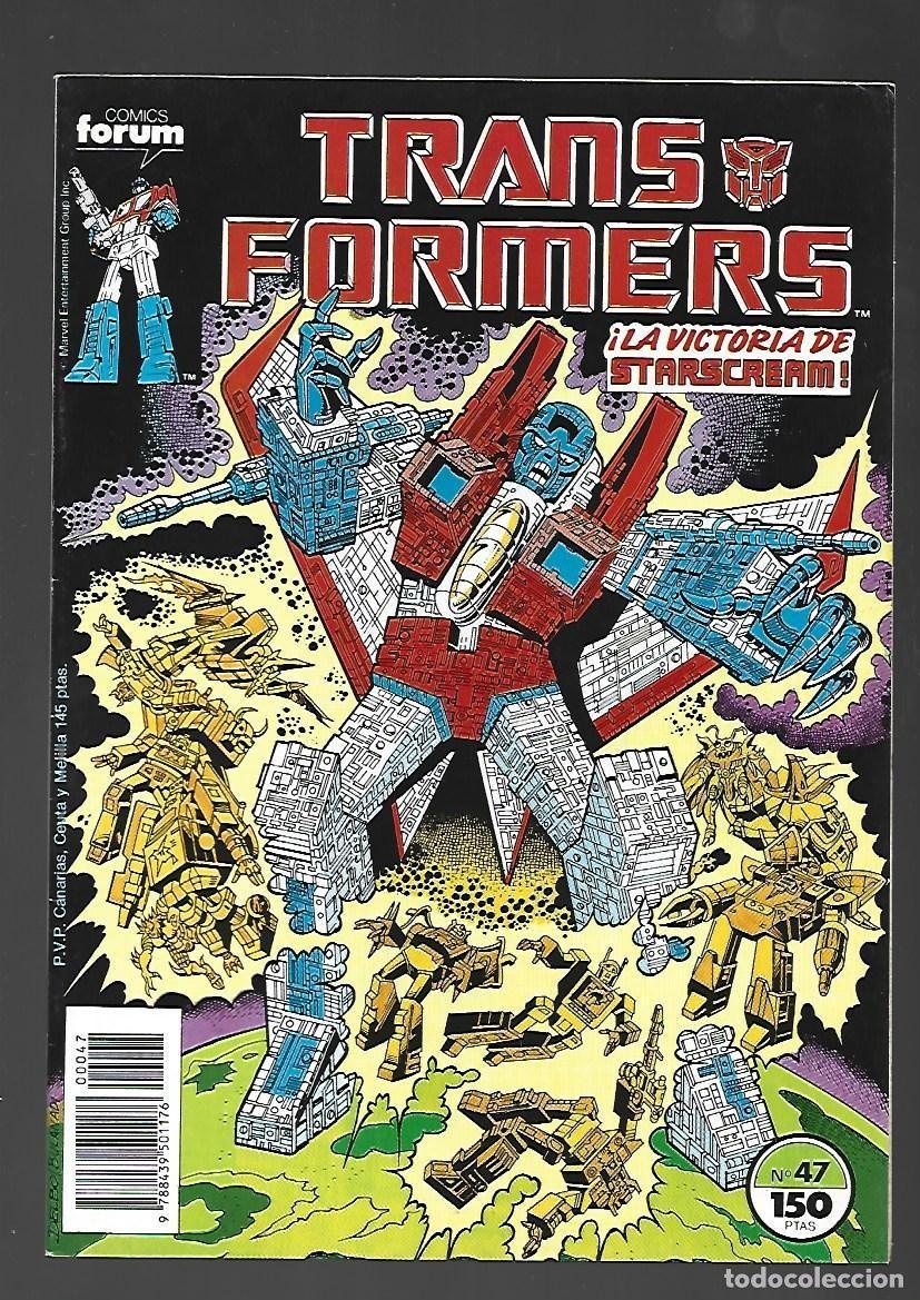 C&oacute;mics: Transformers, 47, 1989, Forum, muy buen estado. - Foto 1