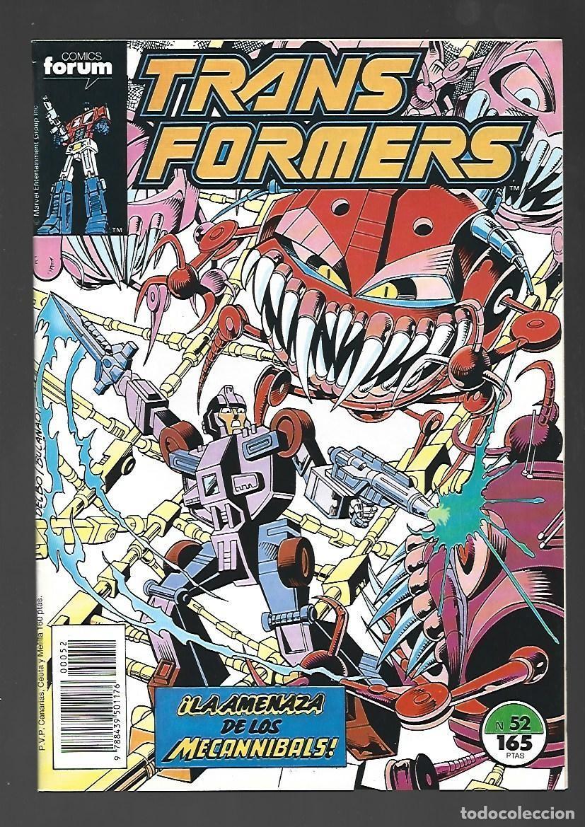 C&oacute;mics: Transformers, 52, 1990, Forum, muy buen estado. - Foto 1