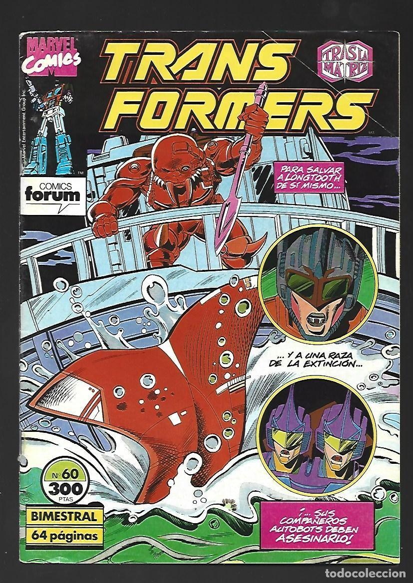 C&oacute;mics: Transformers, 60, 1991, Forum, muy buen estado. - Foto 1