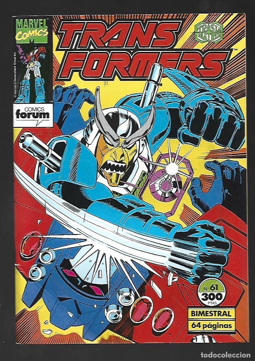 C&oacute;mics: Transformers, 61, 1991, Forum, muy buen estado. - Foto 1