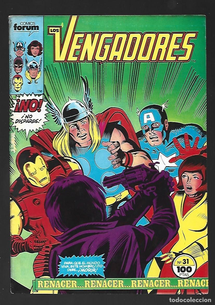 C&oacute;mics: Los Vengadores, 31, 1985, Forum, muy buen estado