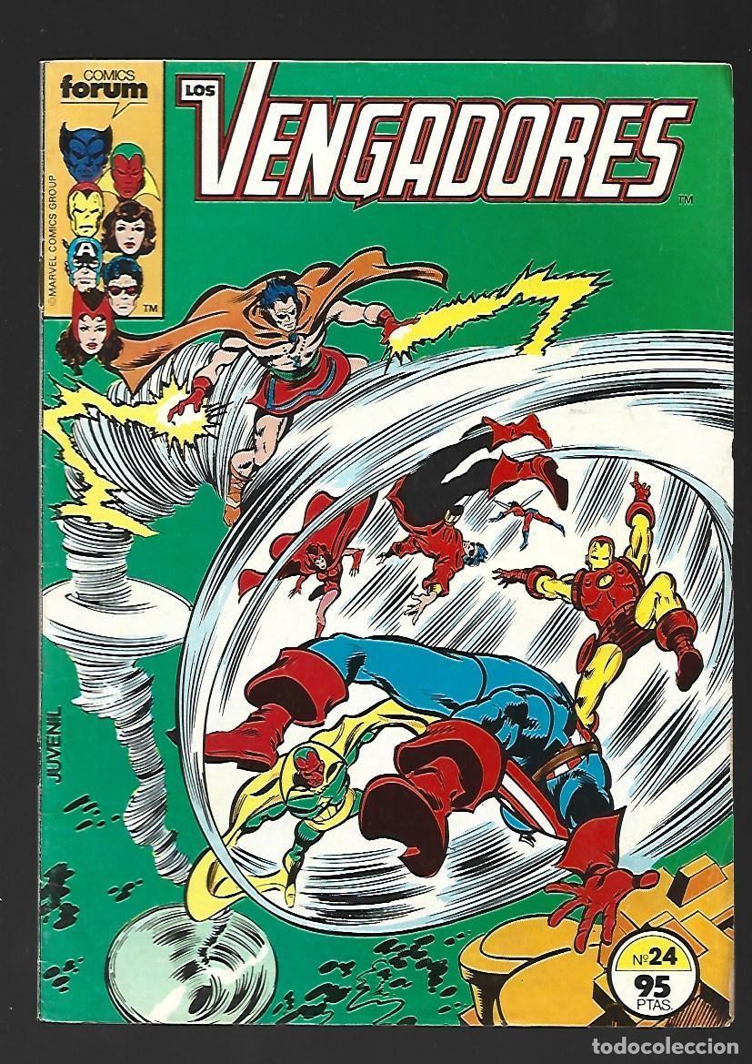 Fumetti: Los Vengadores, 24, 1985, Forum, muy buen estado