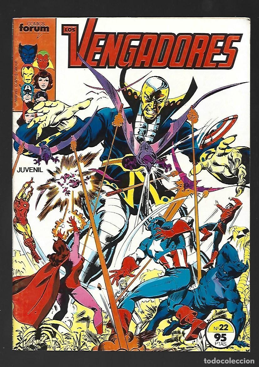 Comics: Los Vengadores, 22, 1984, Forum, muy buen estado