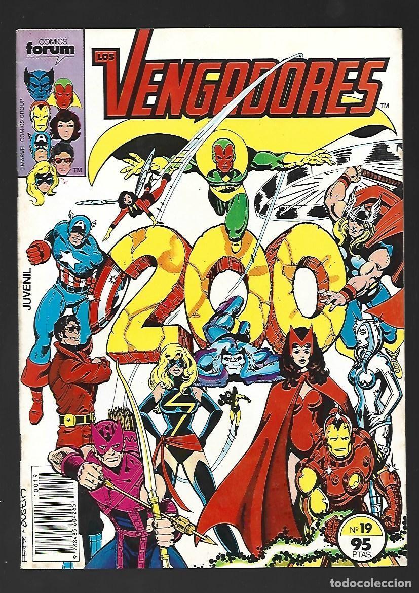 C&oacute;mics: Los Vengadores, 19, 1984, Forum, muy buen estado