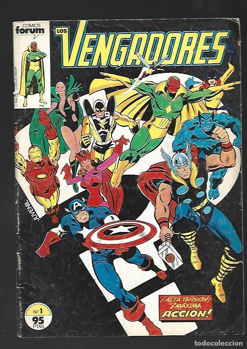 Comics: Los Vengadores, 1, 1983, Forum, buen estado