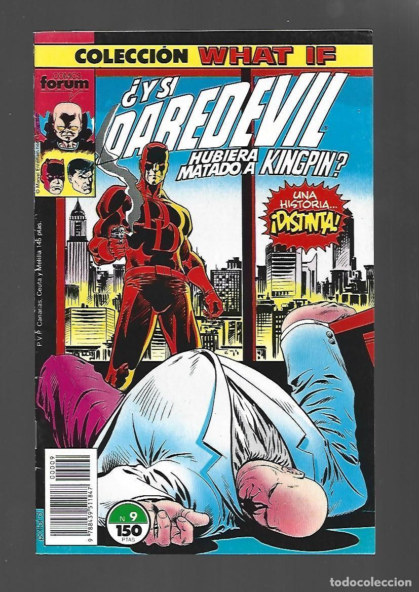 C&oacute;mics: What If, 9. Y si Daredevil hubiera matado a Kingping?, 1989, Forum, muy buen estado.