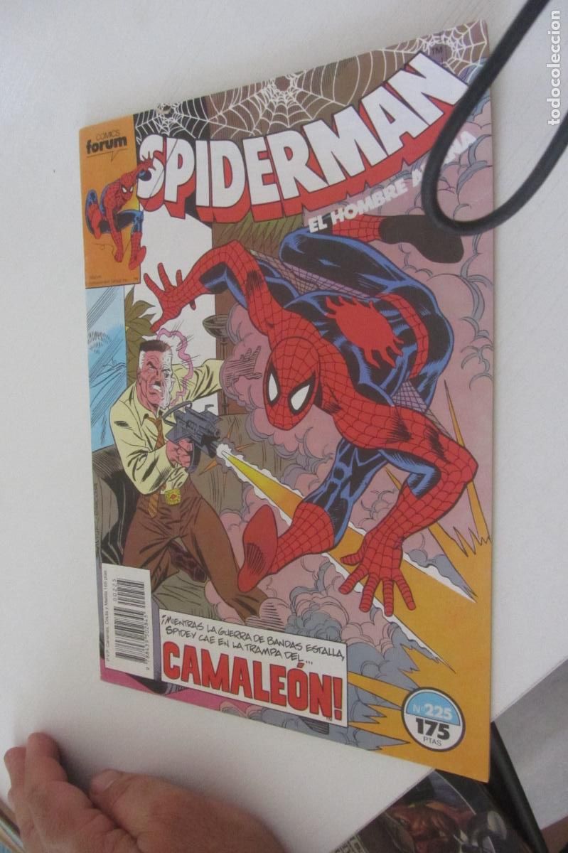 C&oacute;mics: SPIDERMAN N&ordm; 225 VOL.1 EL HOMBRE ARA&Ntilde;A FORUM MARVEL BUEN ESTADO 1991 ARX173