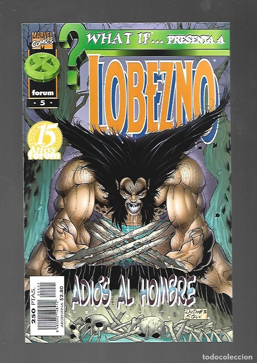 C&oacute;mics: What if, vol. 2, n&ordm; 5: Lobezno: adi&oacute;s a hombre, 1999, Forum, muy buen estado