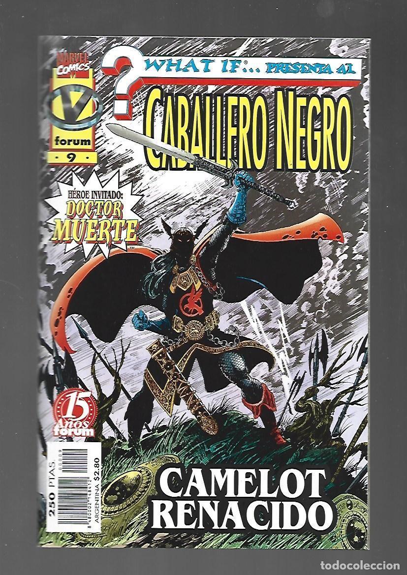 C&oacute;mics: What if, vol. 2, n&ordm; 9: Caballero Negro, Camelot renacido, 1998, Forum, muy buen estado