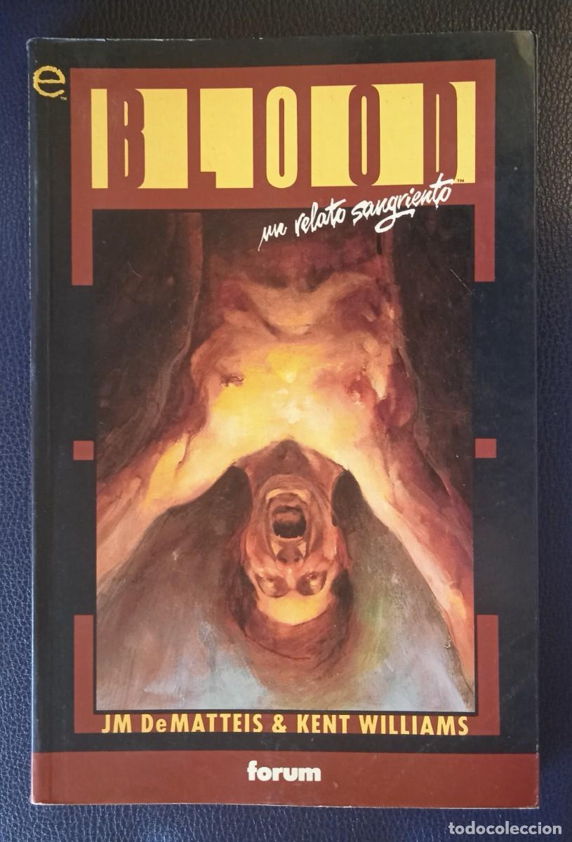 C&oacute;mics: BLOOD, UN RELATO SANGRIENTO