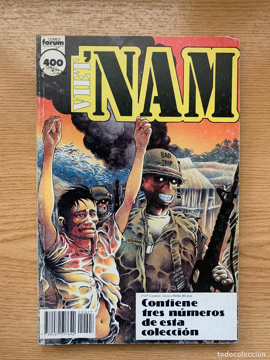 C&oacute;mics: The 'Nam n&ordm;s 31, 32 y 33 en un Tomo Retapado - Nam / Vietnam - D2 Muy Buen Estado