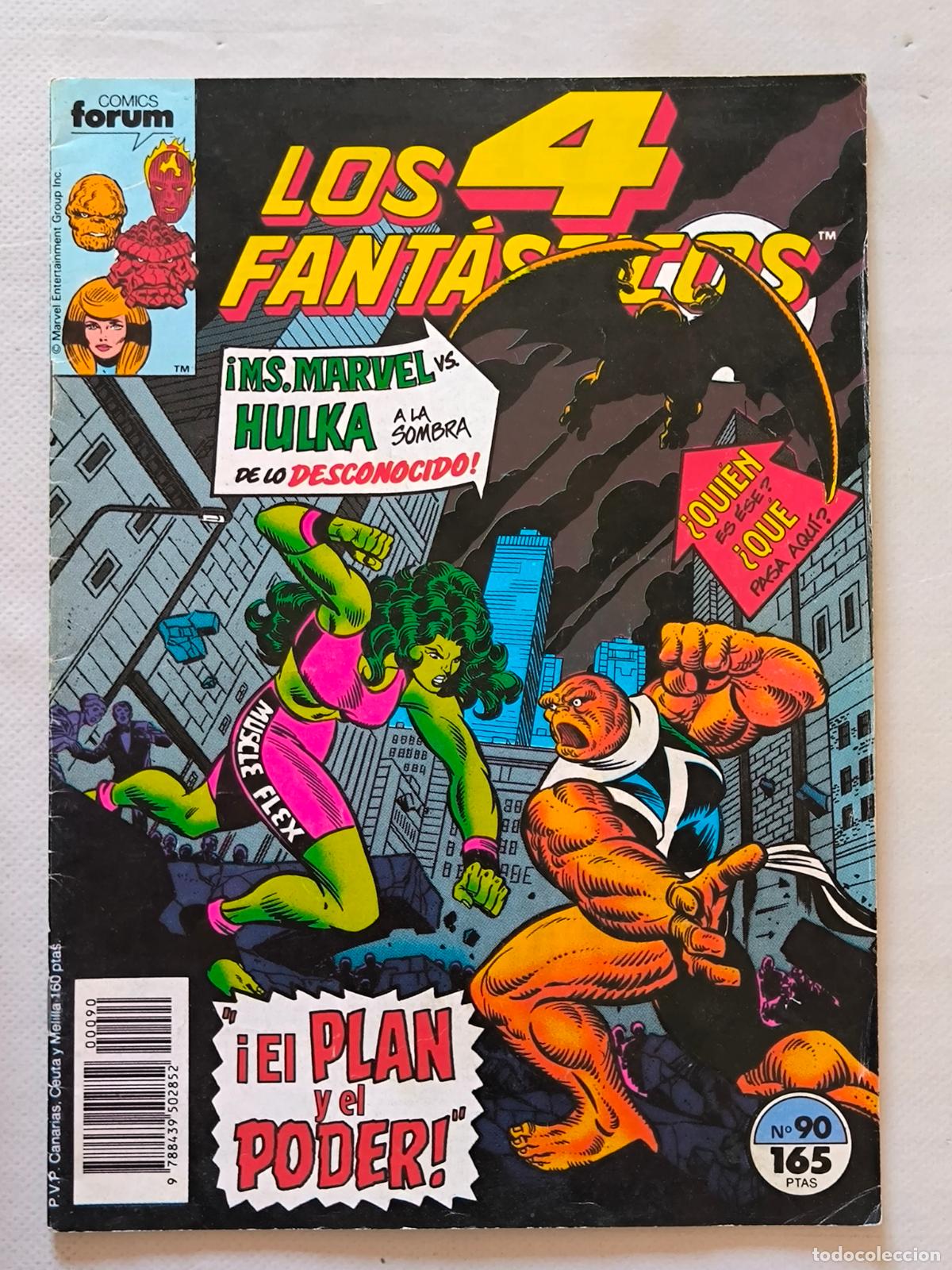 C&oacute;mics: LOS 4 FANTASTICOS N&ordm; 90 - FORUM (FY)