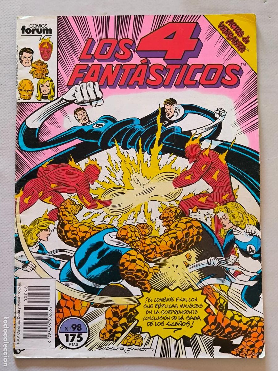C&oacute;mics: LOS 4 FANTASTICOS N&ordm; 98 - FORUM (FY)