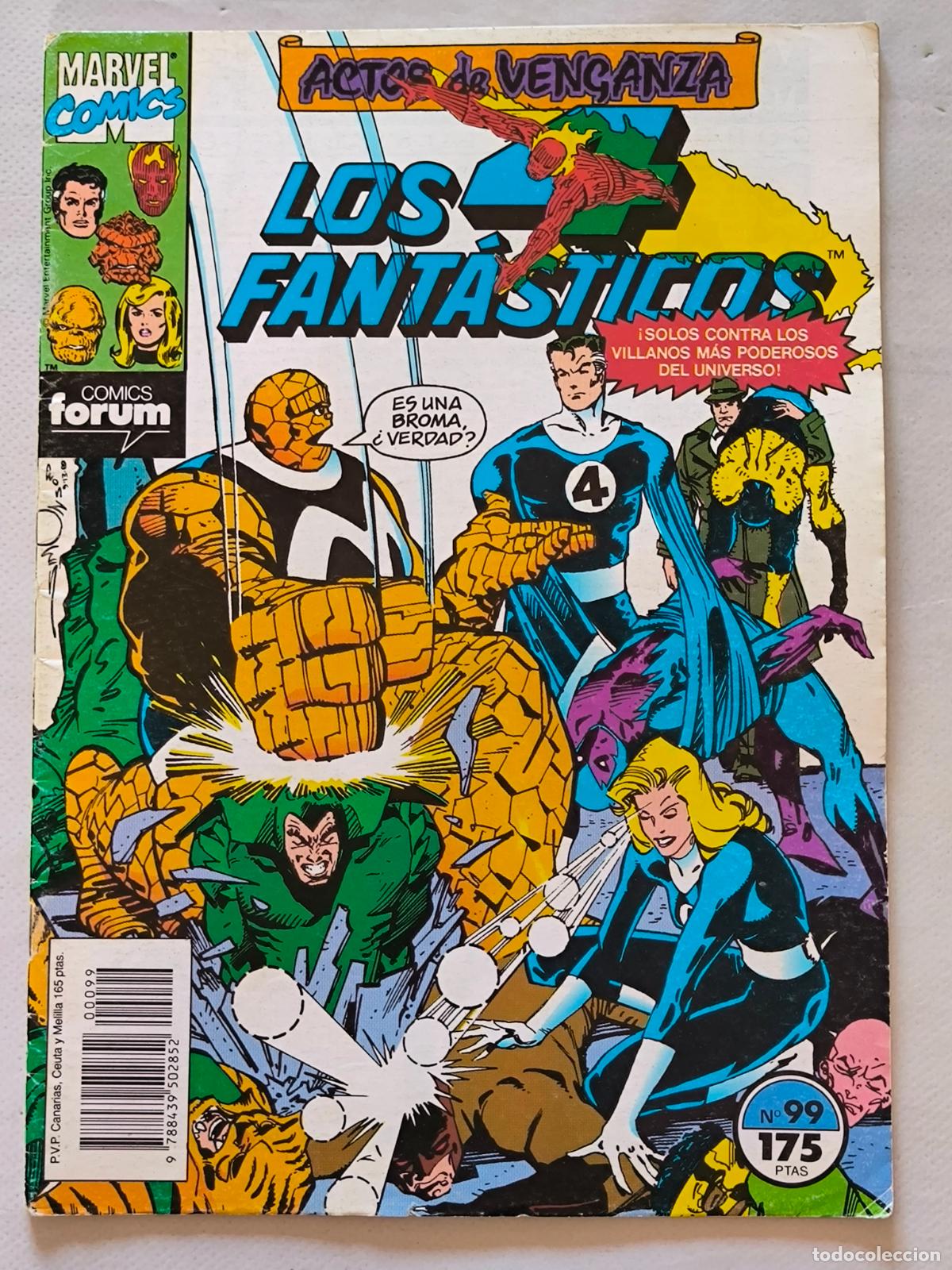 C&oacute;mics: LOS 4 FANTASTICOS N&ordm; 99 - FORUM (FY)