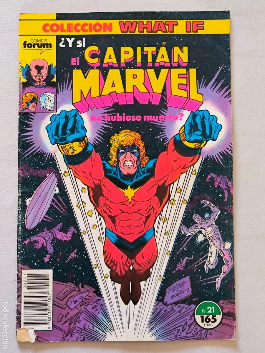 C&oacute;mics: WHAT IF N&ordm; 21 - &iquest;Y SI EL CAPITAN MARVEL NO HUBIESE MUERTO? - FORUM (FX)
