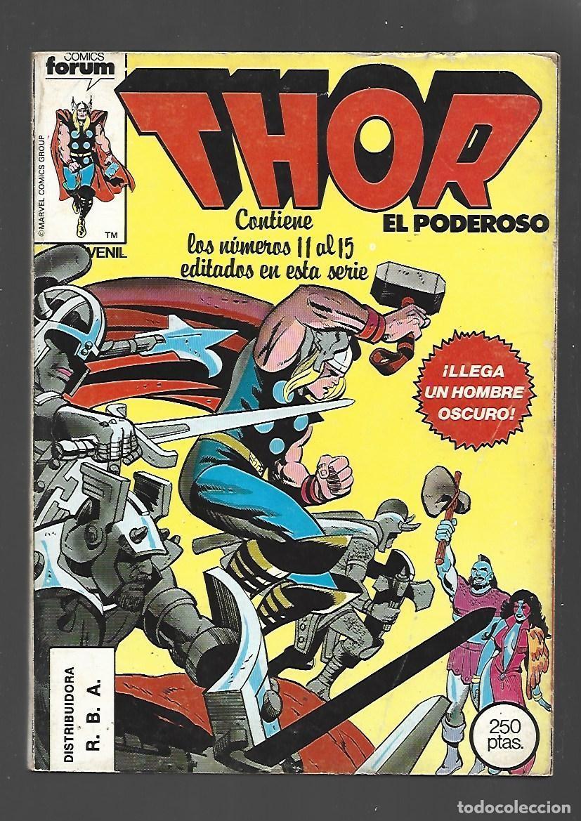 C&oacute;mics: Thor, tomo retapado 11 al 15, 1983, Forum, buen estado