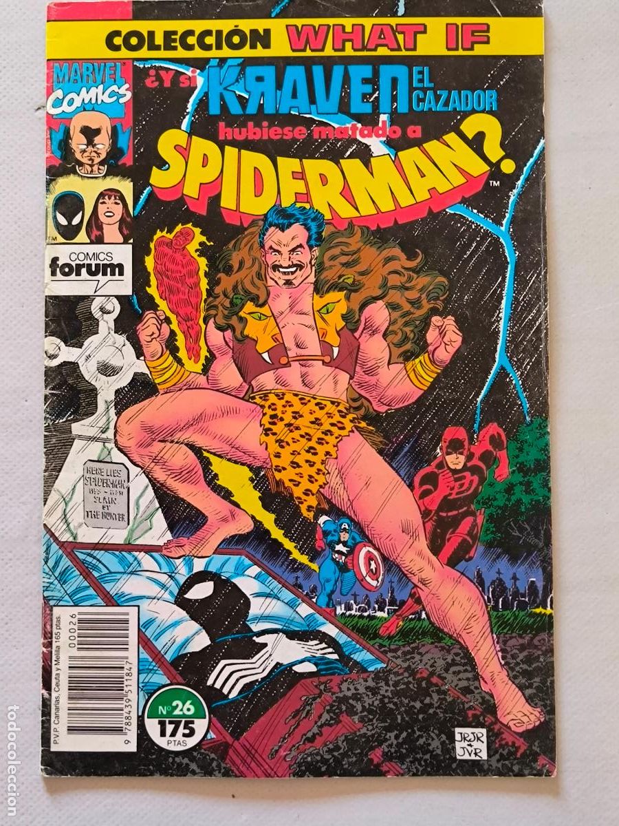 C&oacute;mics: WHAT IF N&ordm; 26 - &iquest;Y SI KRAVEN EL CAZADOR HUBIESE MATADO A SPIDERMAN? - INCLUYE POSTER - FORUM (FX)