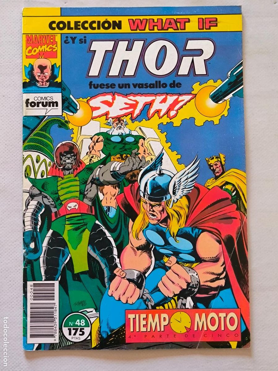 C&oacute;mics: WHAT IF N&ordm; 48 - &iquest;Y SI THOR FUESE UN VASALLO DE SETH? - INCLUYE POSTER - FORUM (FX)