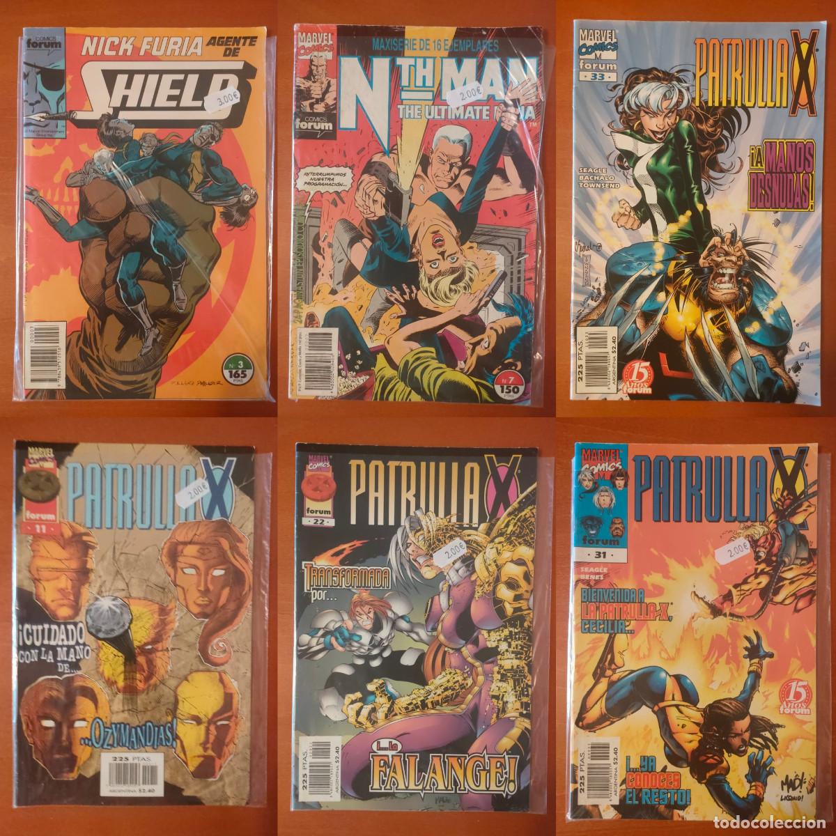 C&oacute;mics: Lote 100 superh&eacute;roes Forum variados - Foto 2